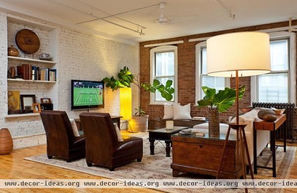 Chelsea Loft - contemporary - living room - dc metro