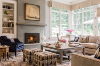 Valentine Street Residence - traditional - family room - boston