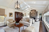 Lake Bluff custom residence - traditional - living room - chicago