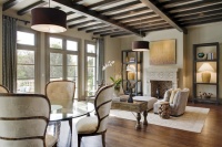 Creeks of Preston Hollow - Show Home - contemporary - living room - dallas