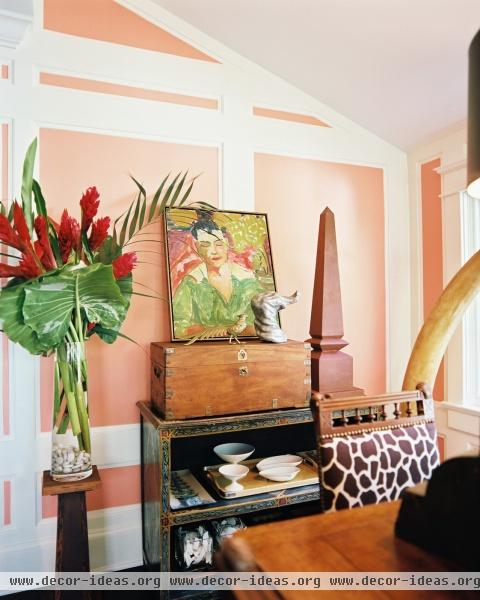 Eclectic Tropical Decor