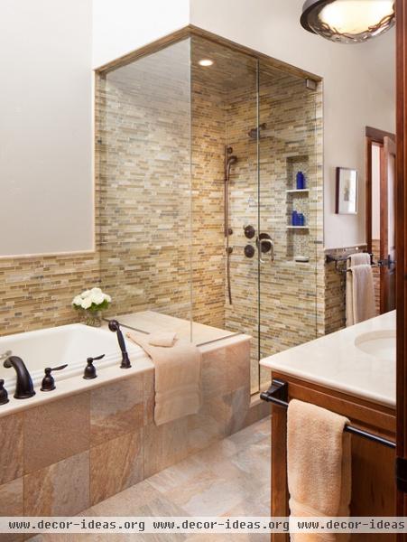 Tree Haus Renovation - traditional - bathroom - denver