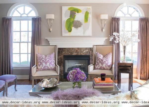 Modern Classic Interiors - traditional - living room - new york