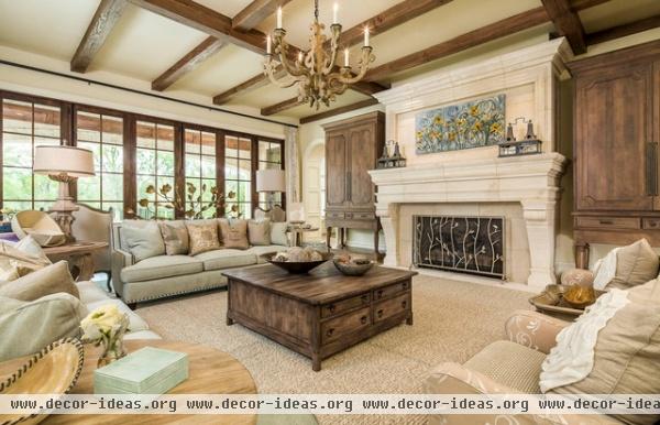 25,000 SF of Luxury - traditional - living room - dallas