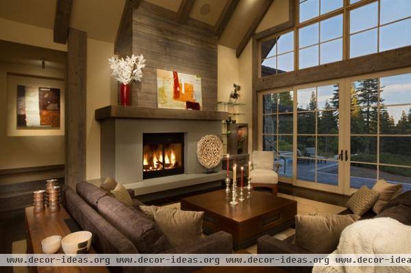 Tahoe Elegance - contemporary - living room - san francisco