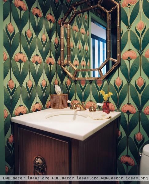 Hollywood Regency Bathroom