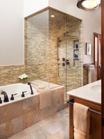 Tree Haus Renovation - traditional - bathroom - denver