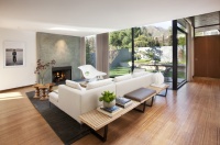 Montecito Mid-Century Living Room - contemporary - living room - santa barbara