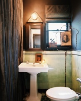 Bohemian Vintage Bathroom