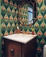 Hollywood Regency Bathroom