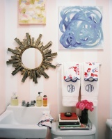 Bohemian Eclectic Bathroom