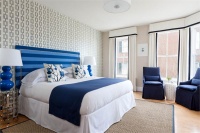 Light Transitional Bedroom by Rachel Reider