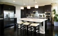 Elegant Contemporary Kitchen by Alexis Lane