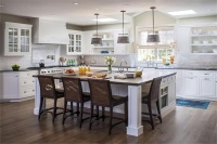 Light Transitional Kitchen by Phil Norman