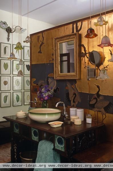 Eclectic Bathroom