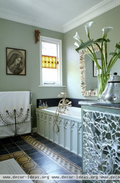 Eclectic Bathroom