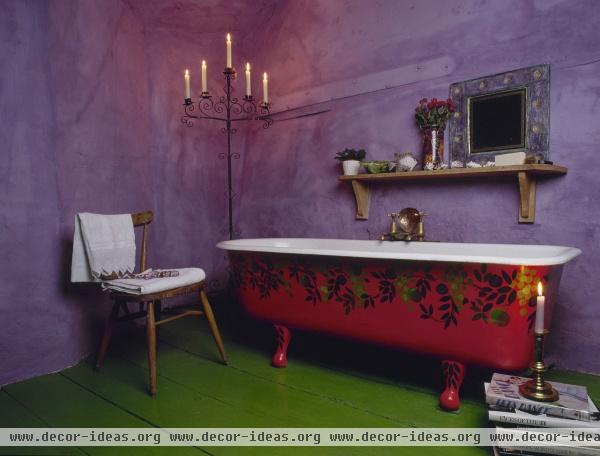 Eclectic Bathroom