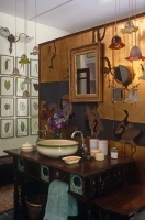 Eclectic Bathroom