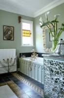 Eclectic Bathroom