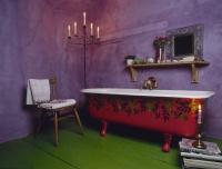 Eclectic Bathroom