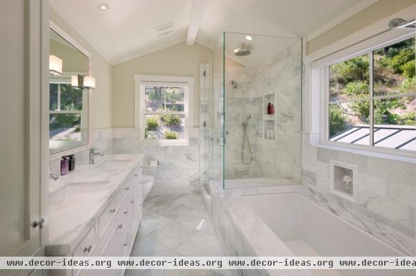 East Mountain - traditional - bathroom - santa barbara