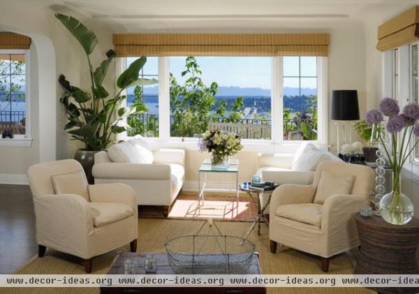 Leschi - traditional - living room - seattle