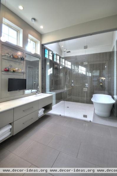 Modern Washington - contemporary - bathroom - dallas