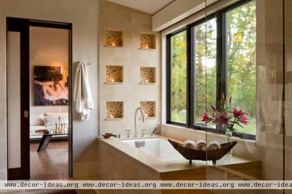 Lake Creek Residence - contemporary - bathroom - other metro