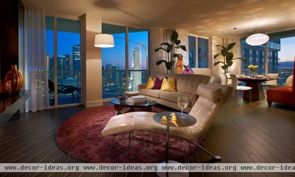 Interior Design - Residential Photography - contemporary - living room - miami