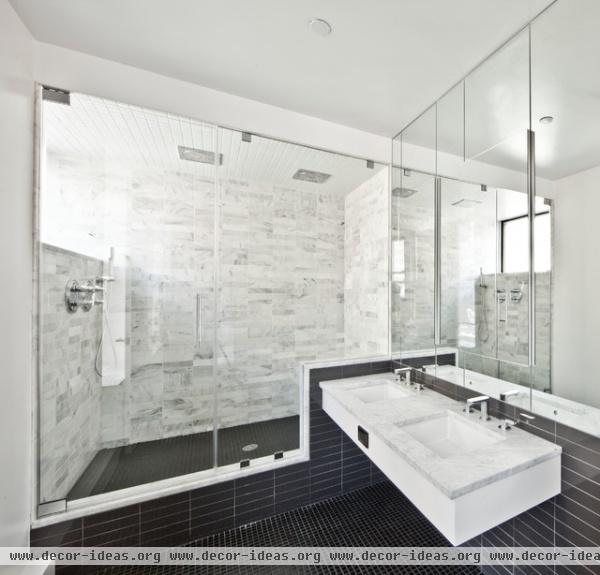 Tambke Residence - contemporary - bathroom - new york