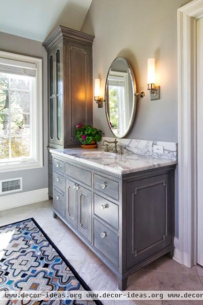 Charming Cape Cod Renovation - traditional - bathroom - new york