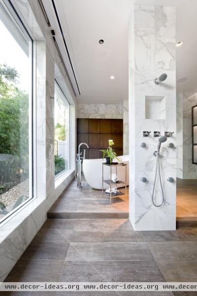 Mandell - contemporary - bathroom - other metro