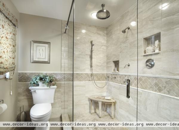 Master Bath Indulgence - traditional - bathroom - chicago