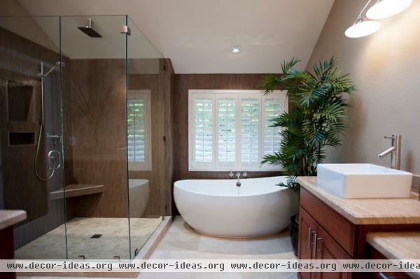 Carlsbad Master Bath - contemporary - bathroom - san diego