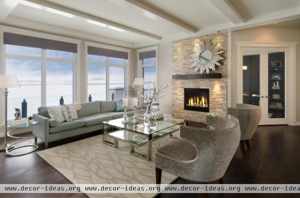 The Savannah Showhome (Calgary, Alberta) - contemporary - living room - calgary