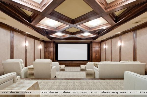 Insidesign Remodel Project - contemporary - media room - atlanta