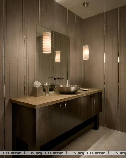 Tiled bath - contemporary - bathroom - phoenix