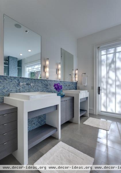 Greenbrier Residence - modern - bathroom - dallas