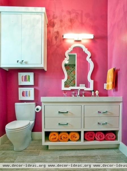 Cat Mountain, Greenbelt Homes, Austin TX - eclectic - bathroom - austin