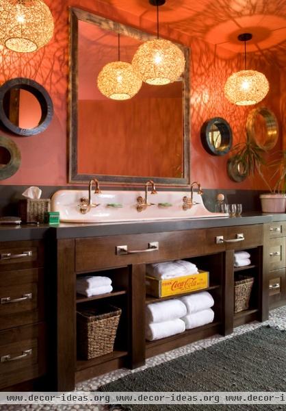 Mountain Retreat - eclectic - bathroom - denver