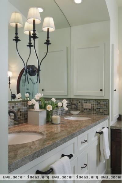 Master Bath Remodel in Transitional Style - traditional - bathroom - houston