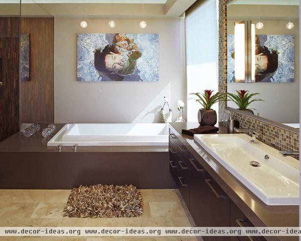 Organic Inspirations - contemporary - bathroom - los angeles