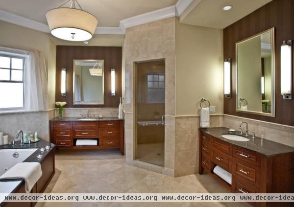 Grand Master Bath - traditional - bathroom - chicago