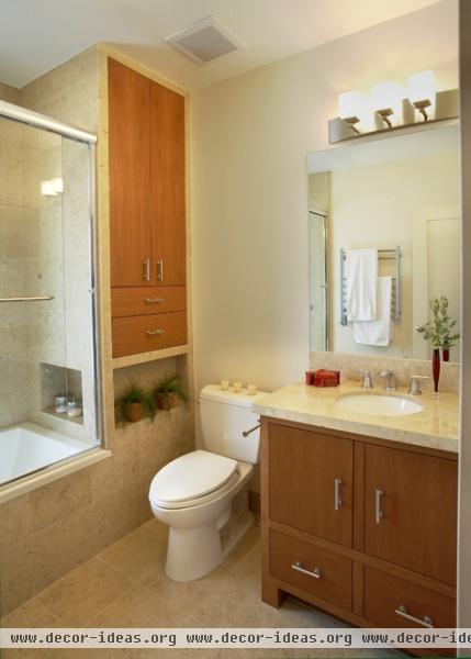 Tiburon home with Asian influence - contemporary - bathroom - san francisco