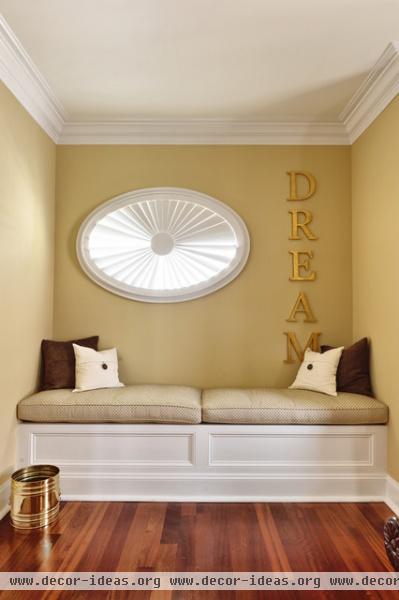 Guest Bedroom Window Seat - contemporary - bedroom - philadelphia