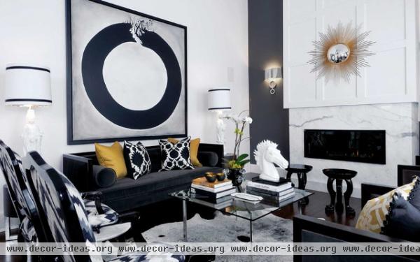 Mallin Cres - Living Room - contemporary - living room - other metro