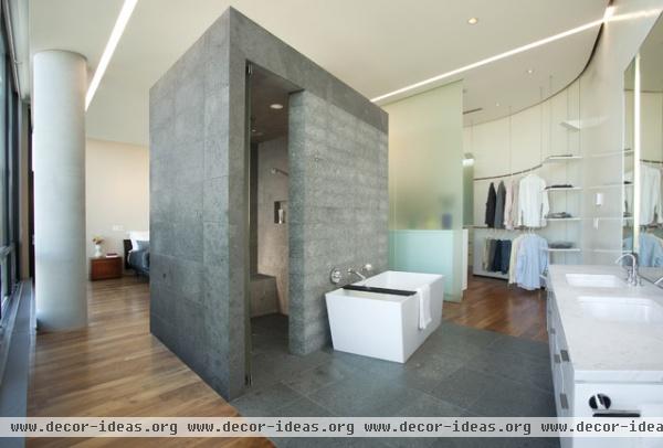 Uptown Penthouse - modern - bathroom - minneapolis