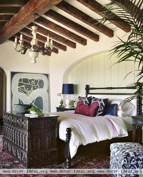 Farmhouse - mediterranean - bedroom - orange county