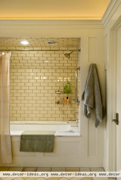 Shingle style home in Hanover NH - traditional - bathroom - burlington