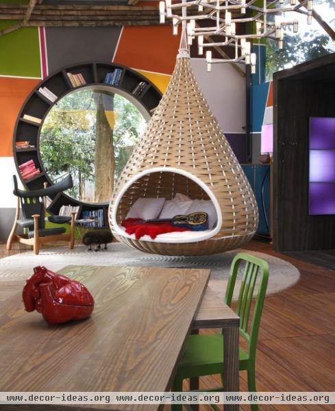 Fabio Galeazzo Brazil Urban Cabin - modern - living room -